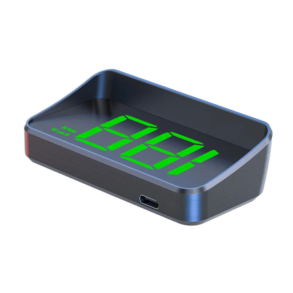 Emde DriveView HUD – Plug-and-Play GPS Speedometer for Any Car