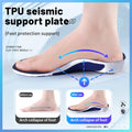 Arch Support Comfort Insoles — TPU Shock-Absorbing Cushioned Inserts