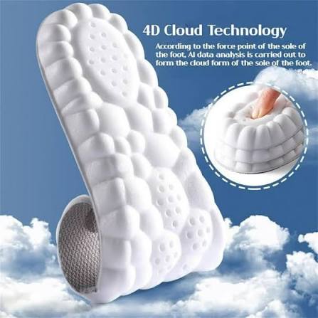 Emde Wellness™ Cloud Insoles – Orthopedic Arch Support & Pain Relief