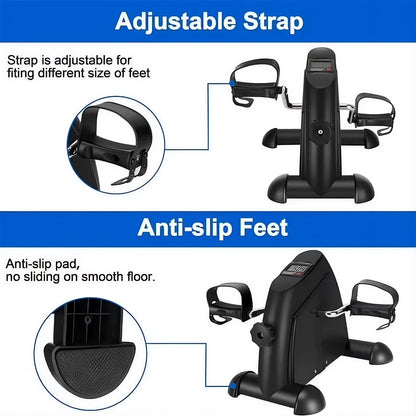 Emde Wellness Pedal Exerciser – Low-Impact Seated Mini Bike